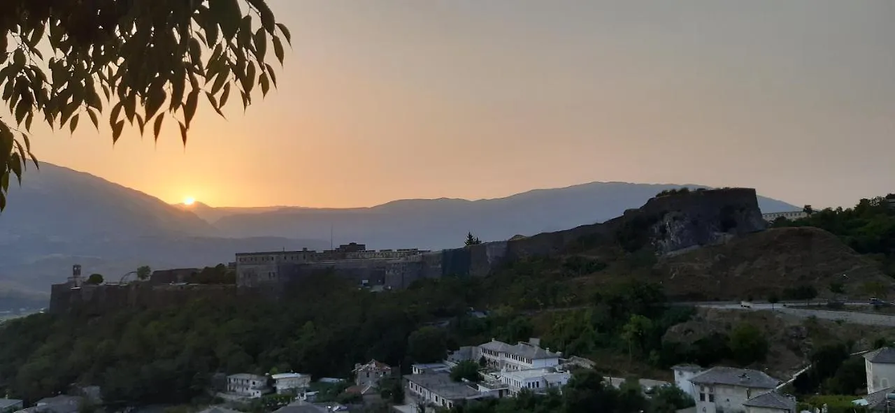 Panoramic Vlachos Gjirokastra Albánia