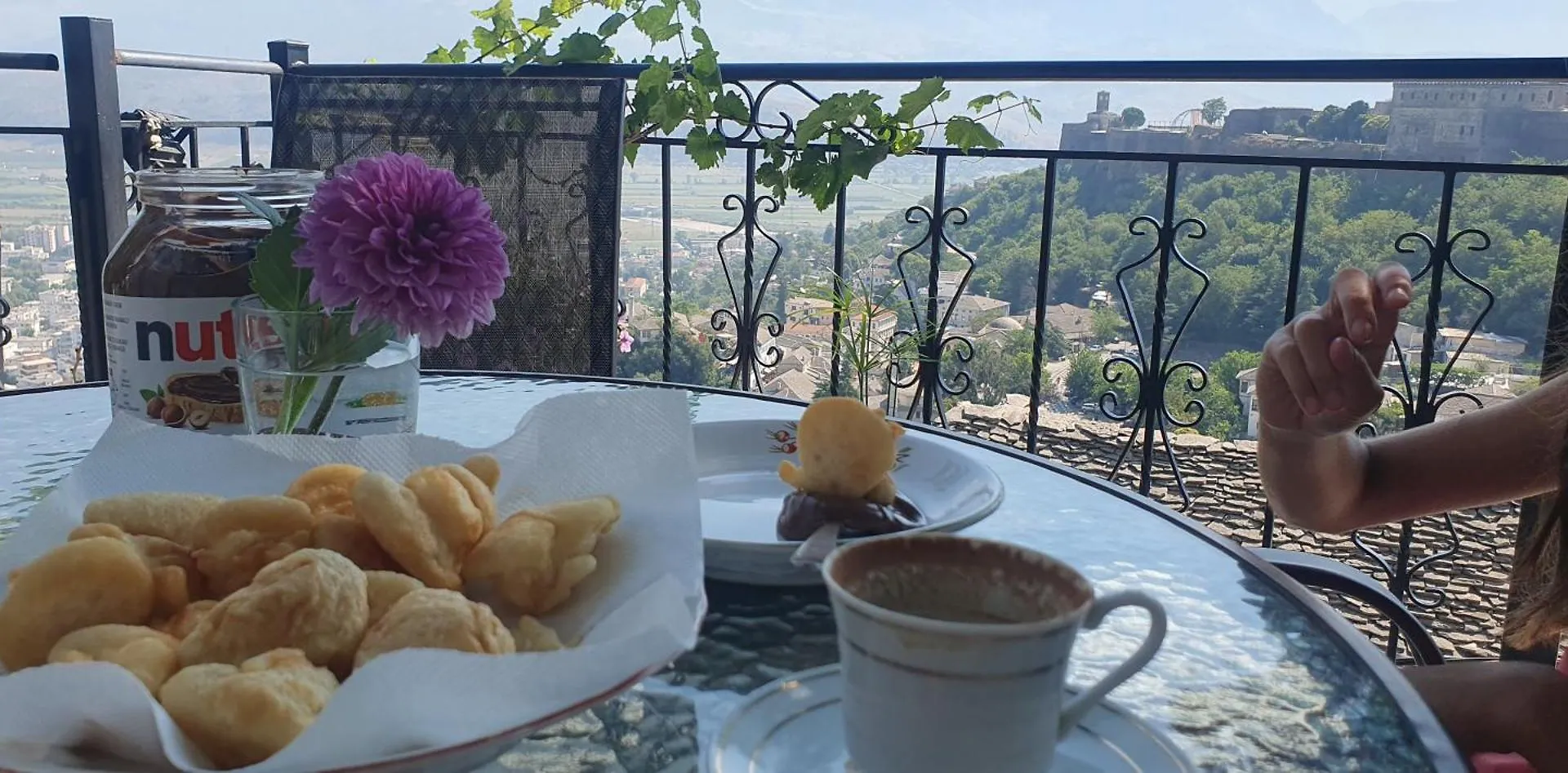 Panoramic Vlachos Gjirokastra Albánia